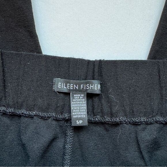 Eileen Fisher Black Crepe Pants Size Small NWOT - Picture 3 of 7